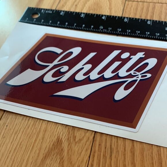 3 for $10 or 5 for $20 Vinyl Schlitz Car Window Sticker Decal - Picture 2 of 3